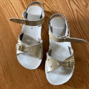 Gold Kids Sandals